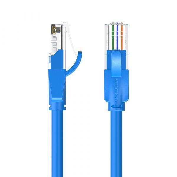 Cabo de Rede VENTION IBELF (1 m - Cat6 - RJ-45 - Azul) — miniatura 3