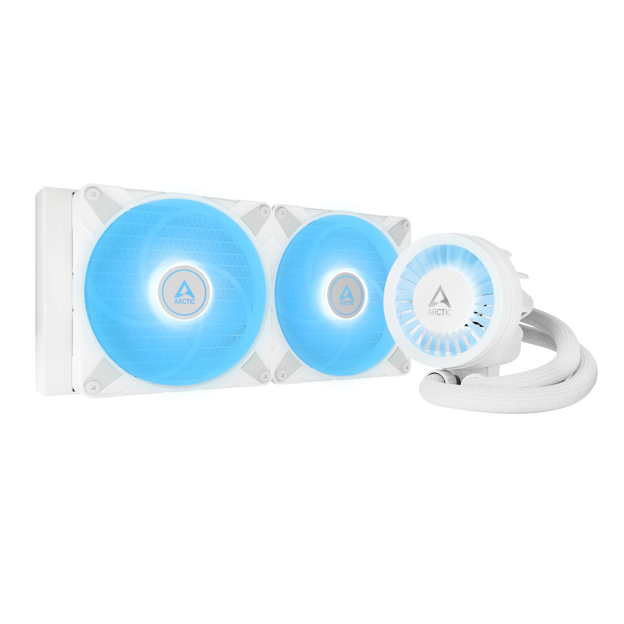 Sistema de Refrigeração Líquida ARCTIC Liquid Freezer III 280 A-RGB (14 cm - 2 ventoinhas - 1900 RPM - Branco) — miniatura 6