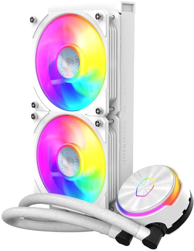 Kit de Arrefecimento Líquido COOLER MASTER MasterLiquid PL240 Flux (LGA 2066/LGA1700, AM5/FM1 - 120 mm - 2300 RPM - Branco), miniatura 2