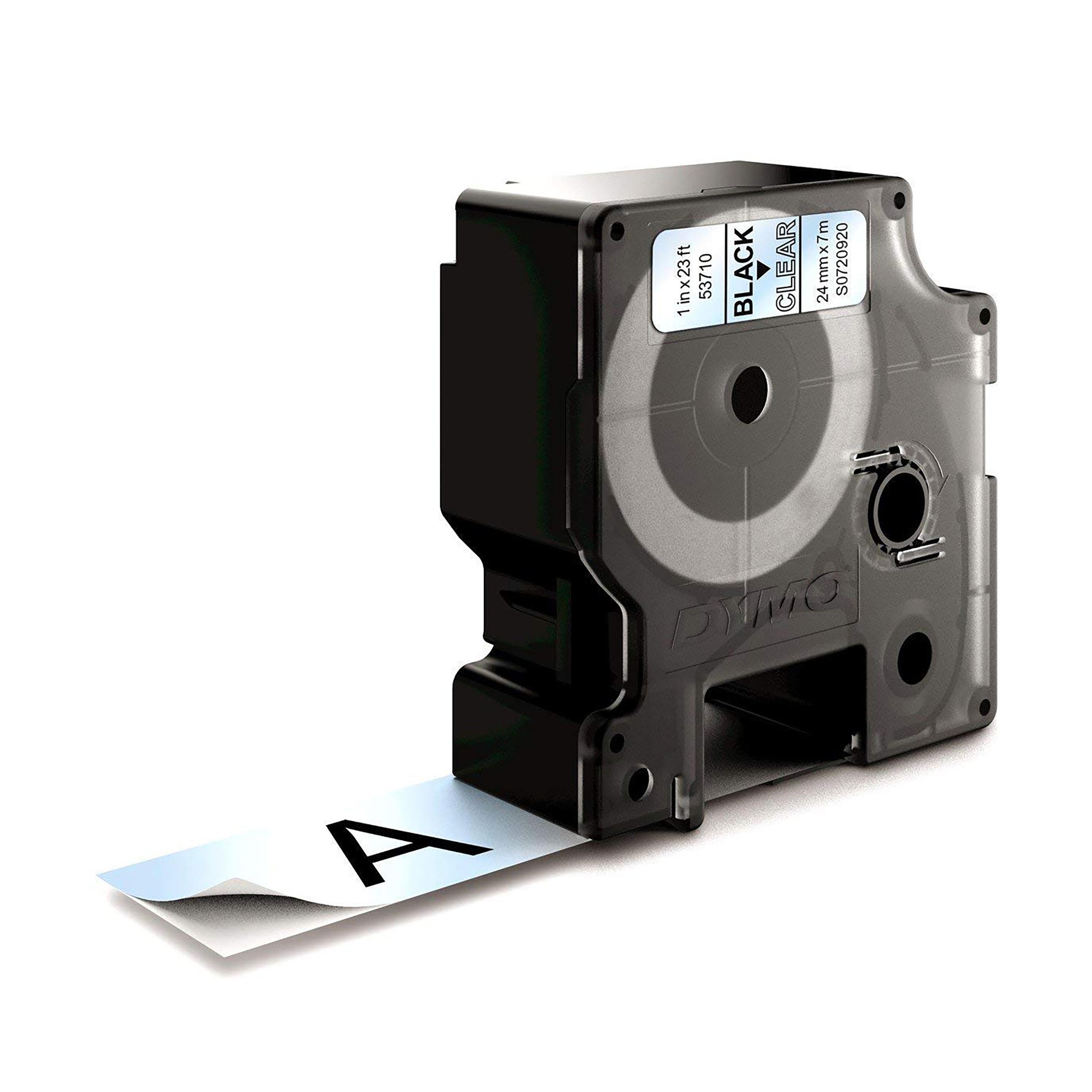 Fita de Impressão DYMO D1 53710 (Preto sobre Transparente), miniatura 3
