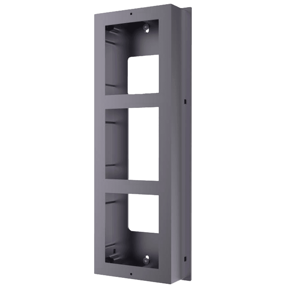 Caixa de Registo de Superfície HIKVISION DS-KDE-ACR3 (3 Módulos - Preto)