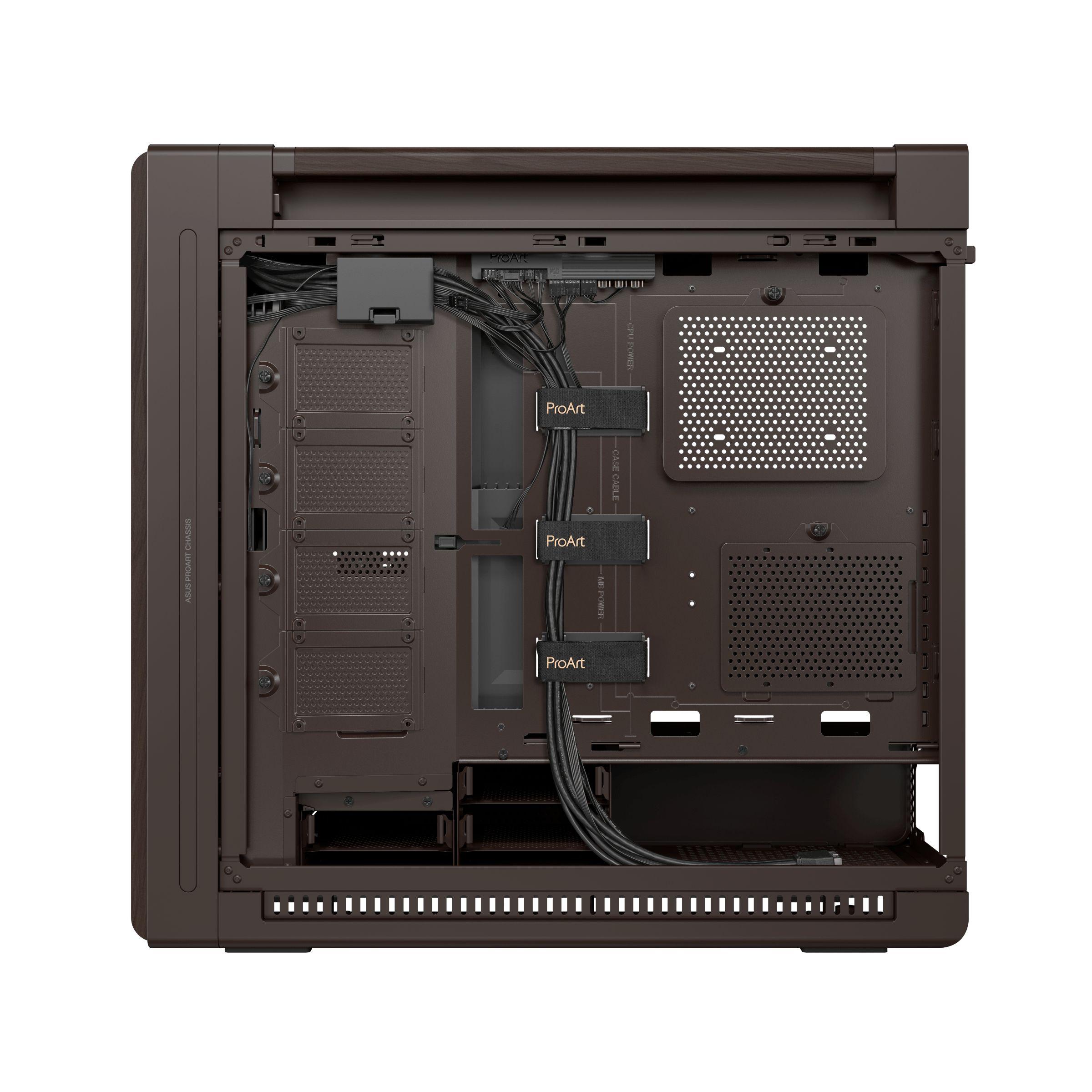 Caixa de Computador ASUS ProArt PA602 Wood Edition (Midi Tower - 18,5 cm - 44 cm - Castanho) — miniatura 15