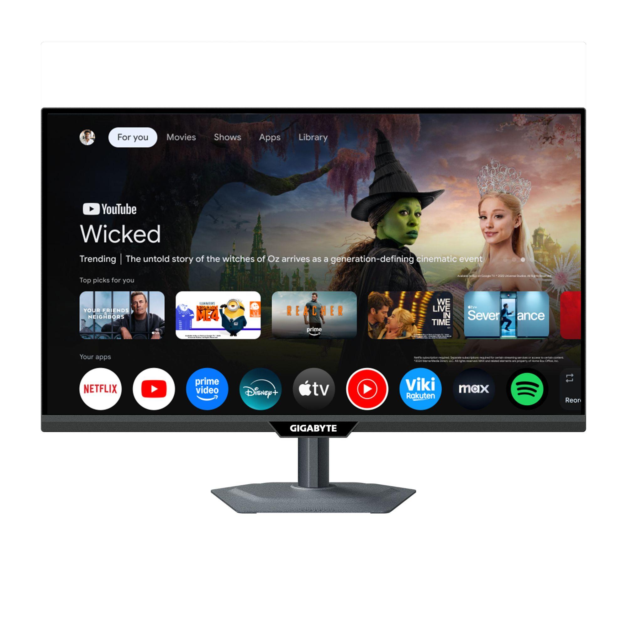 Monitor GIGABYTE M27QS EK (27" - SS-IPS - 180 Hz - Preto)
