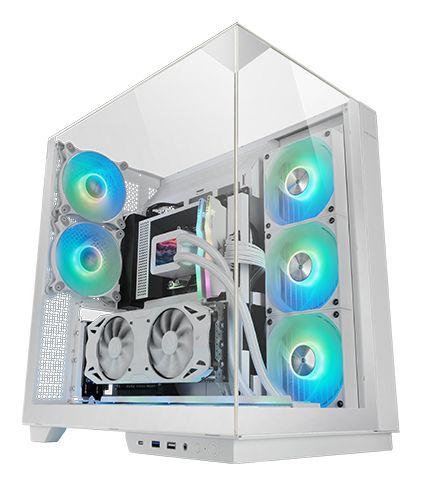 Caixa PC MARS GAMING MC-3GFW (ATX, Micro ATX, Mini-ITX - Tower - Micro ATX, Mini-ITX, ATX - Branco) — miniatura 2