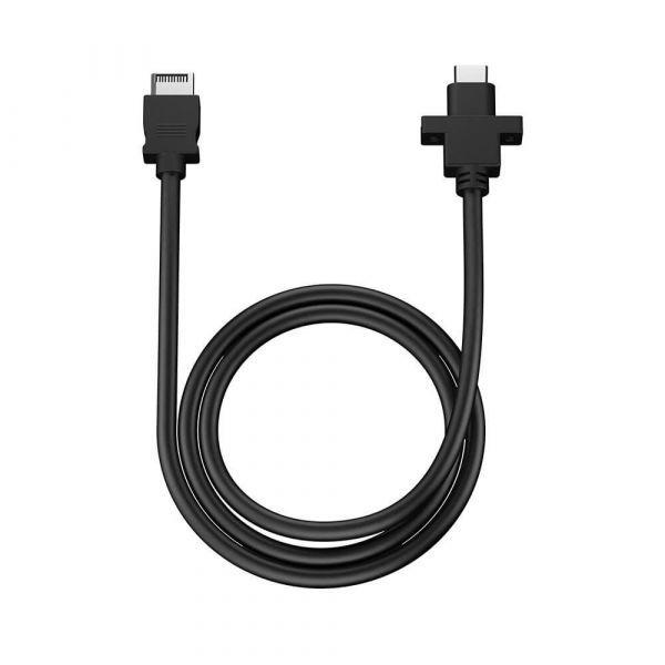 Cabo USB-C FRACTAL DESIGN Model D FD-A-USBC-001 (0,67 m - Macho - USB-C - Preto) — miniatura 2