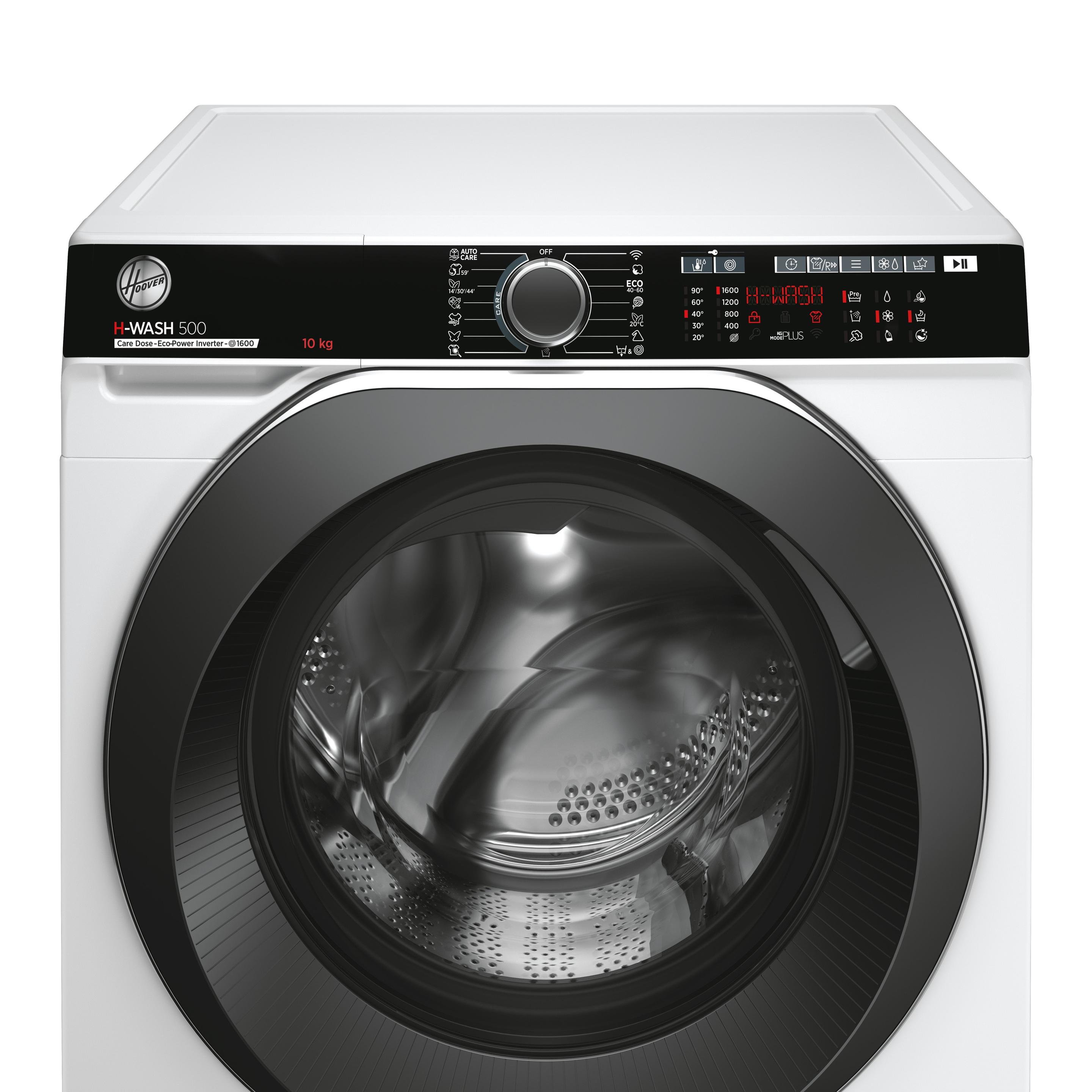 Máquina de Lavar Roupa Independente HOOVER HWPD610AMBC/1-S (1600 RPM - B - C - Branco), miniatura 5