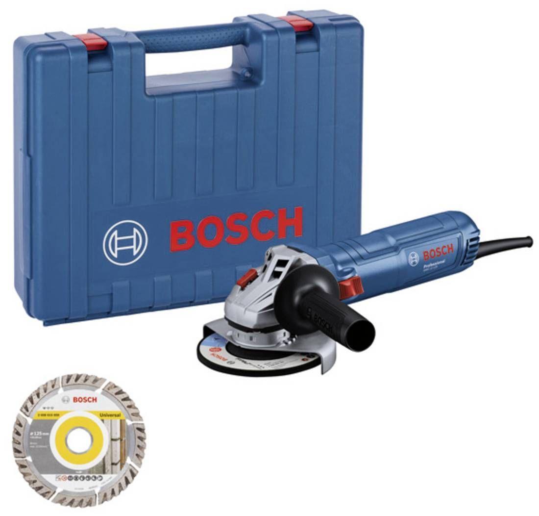 Rebarbadora BOSCH GWS 12-125 Professional (1200 W - 230 V - Azul), miniatura 2
