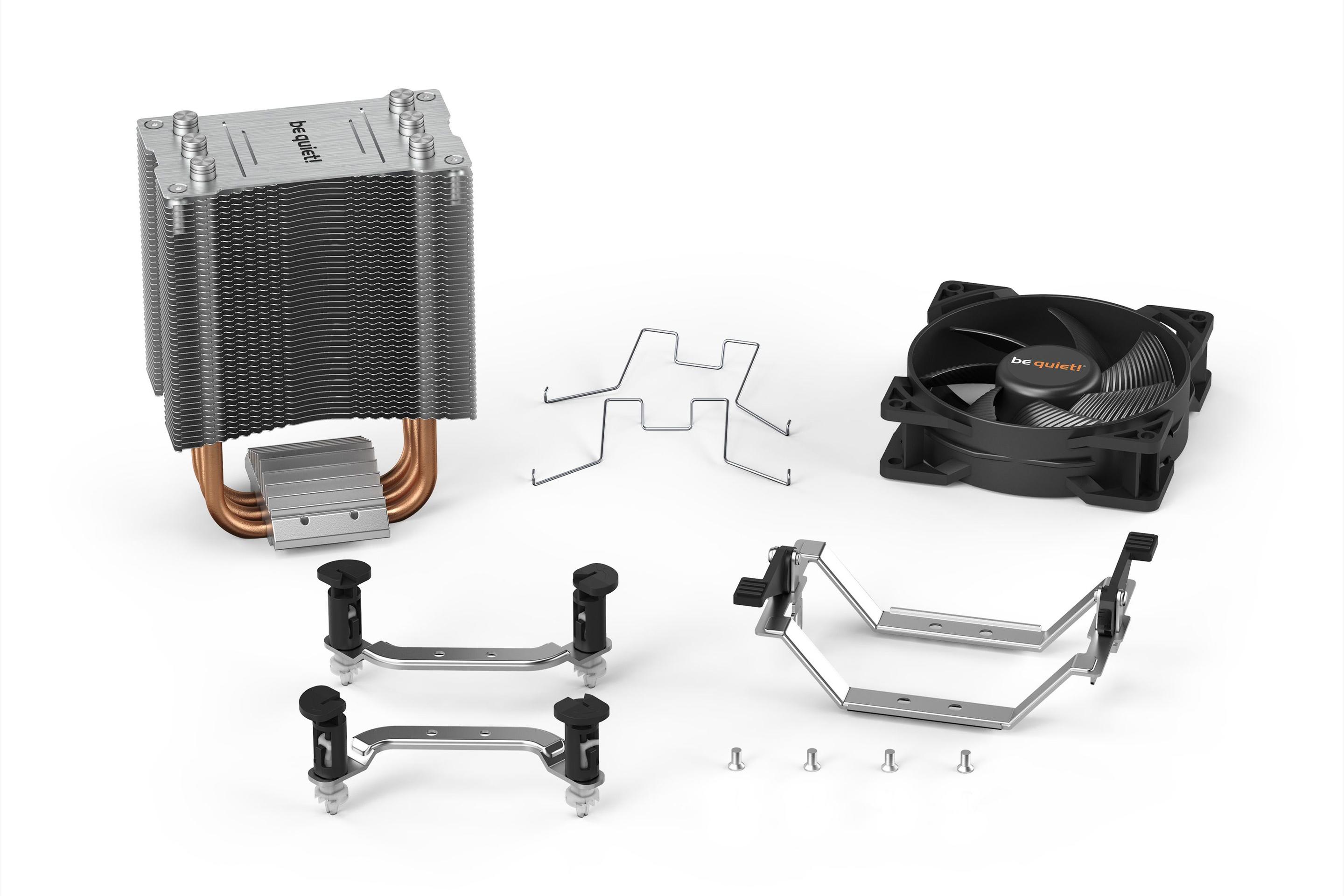 Dissipador CPU BE QUIET! PURE ROCK Slim 2 (92 mm - 2000 RPM - 4-pin - Prateado) — miniatura 6