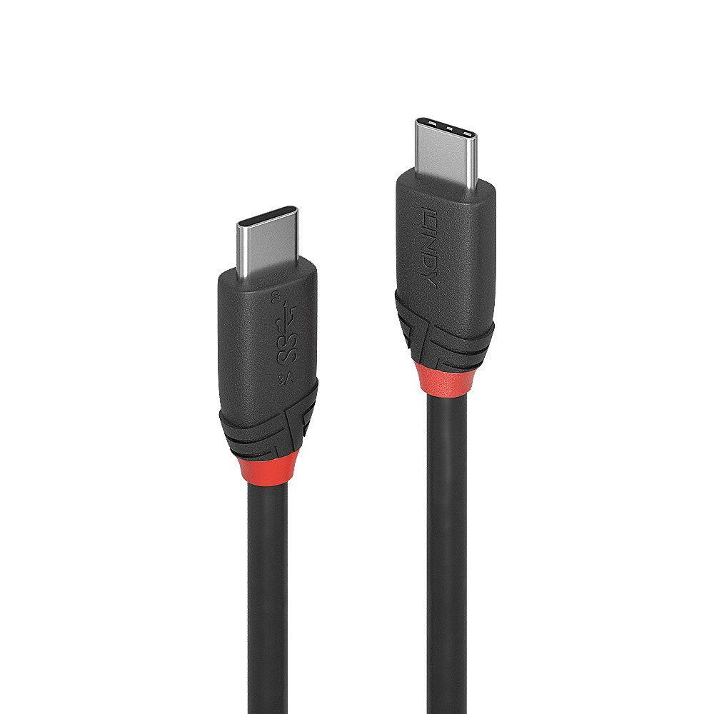 Cabo USB-C LINDY 36907 (1,5 m - USB C - Preto)