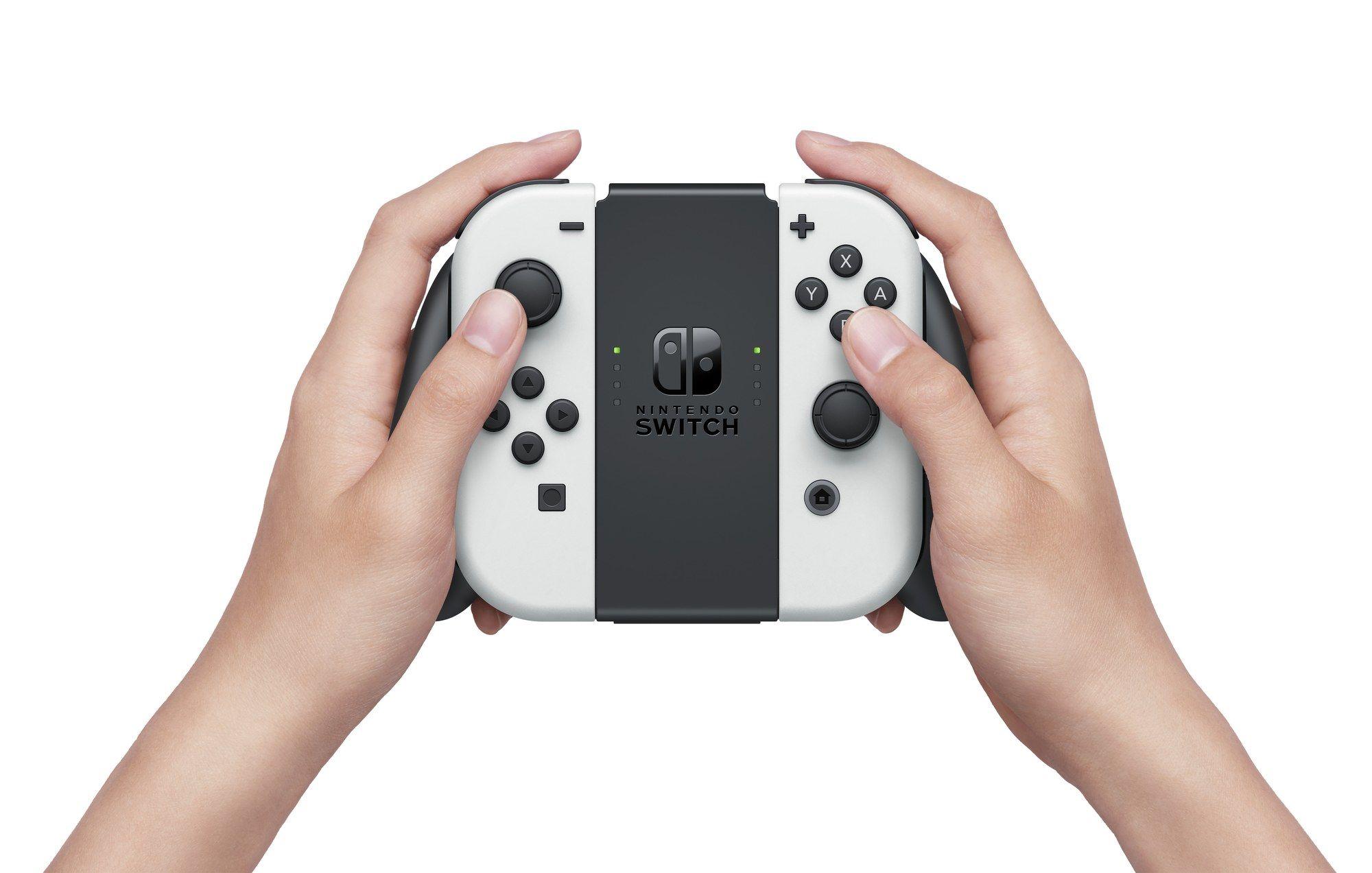 Consola Portátil NINTENDO Switch OLED (NVIDIA - 64 GB - 7" - Branco) — miniatura 4