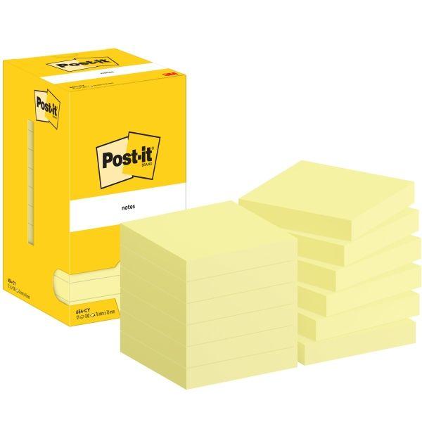 Bloco de Notas Adesivas POST-IT (Amarelo)
