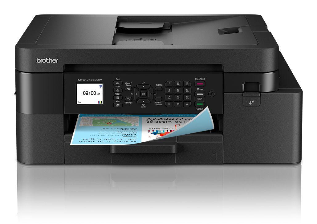 Impressora Multifunções BROTHER MFC-J4350DW (A4 - Impressão a cores - 150 folhas - Preto), imagem 1