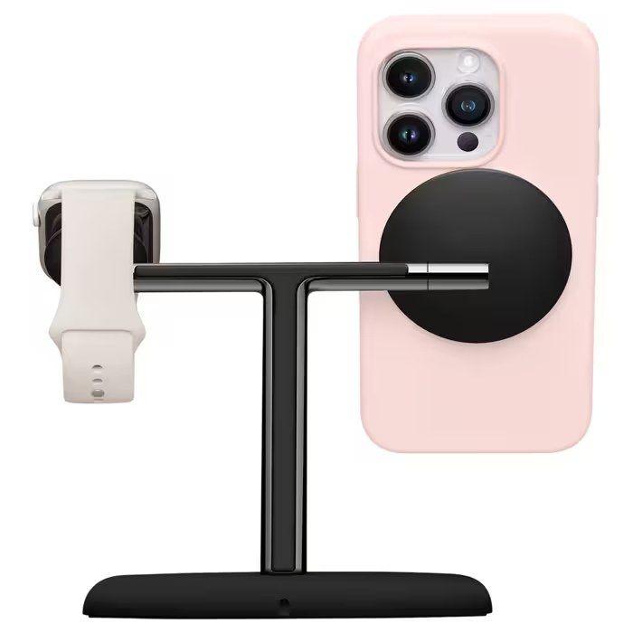 Carregador sem fios 3 em 1 BELKIN WIZ023vfBK (Qi2 e MagSafe - Preto), miniatura 6