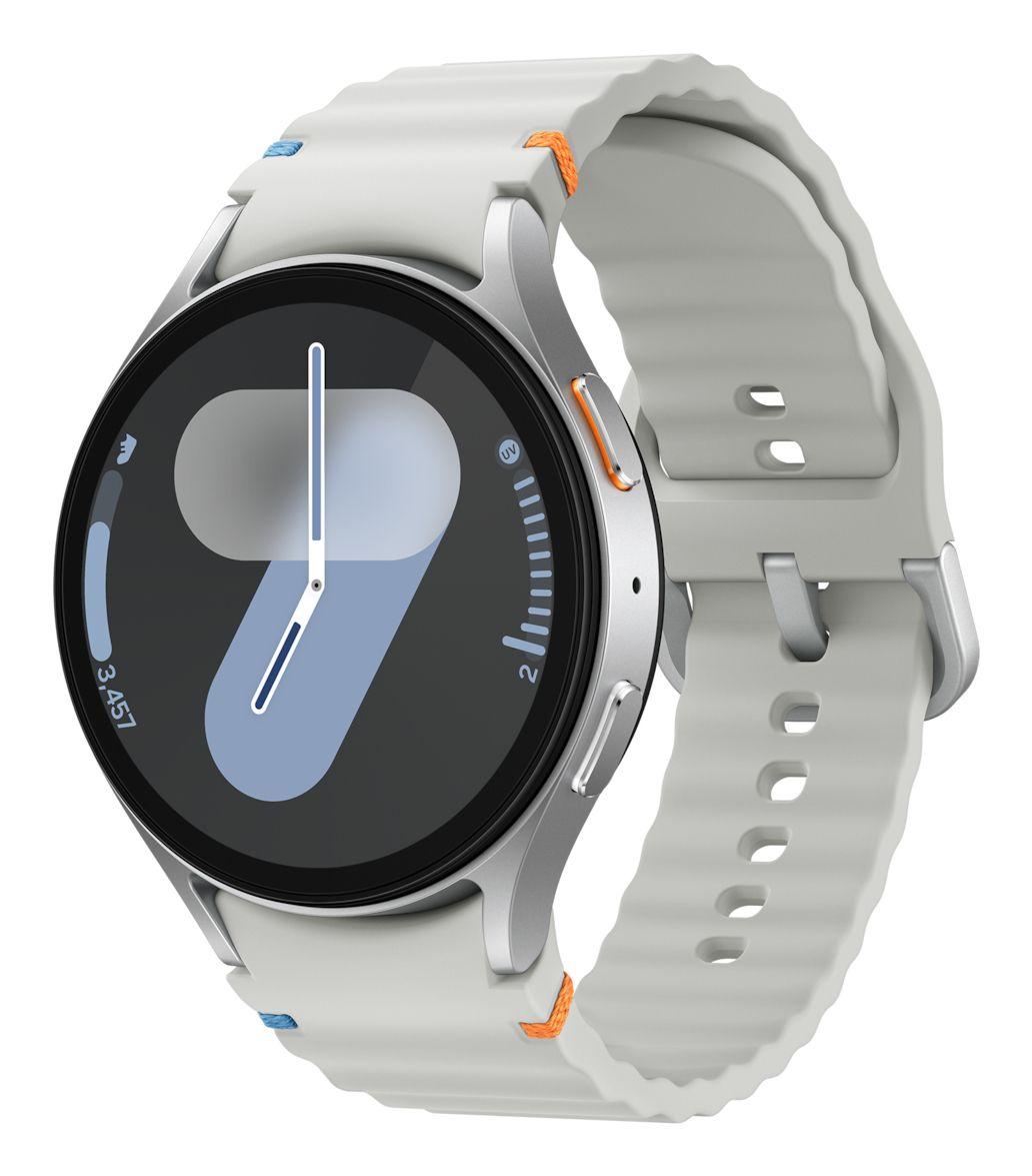 Smartwatch SAMSUNG Galaxy Watch7 44mm (Redondo - Wear OS - Super AMOLED - Prateado)