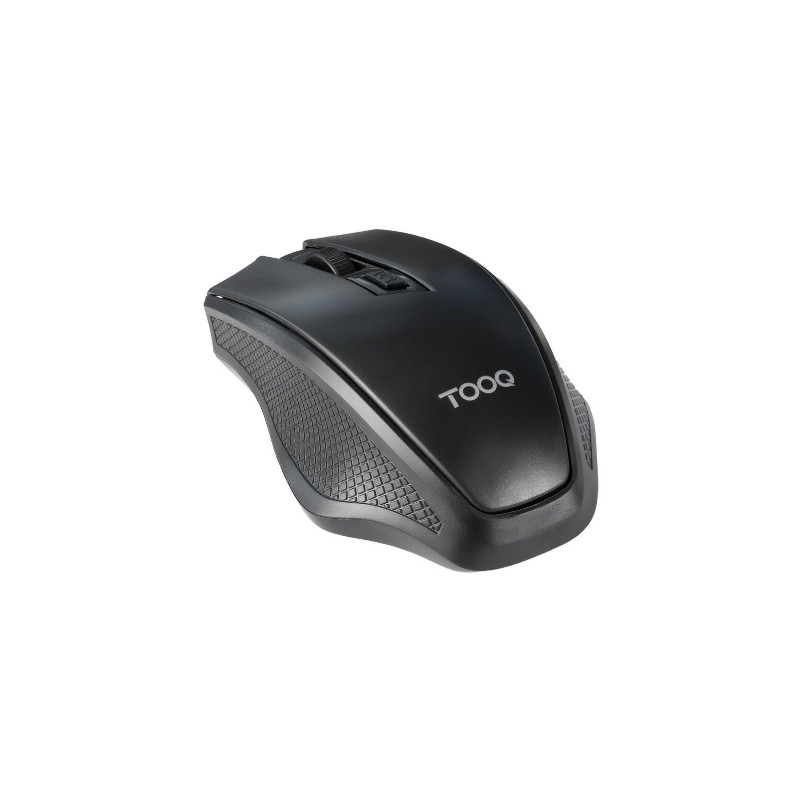 Rato TOOQ TQMW-1102-B (Mão direita - 1600 DPI - Ótico - Preto)