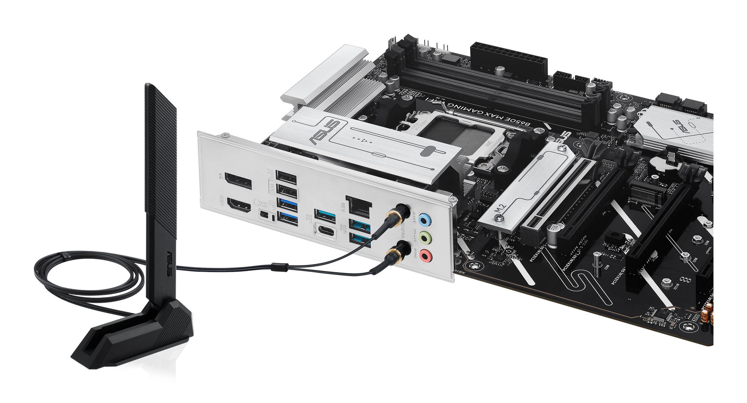 Motherboard ASUS B650E MAX GAMING WIFI (AM5 - ATX - Duplo canal - Preto), miniatura 9