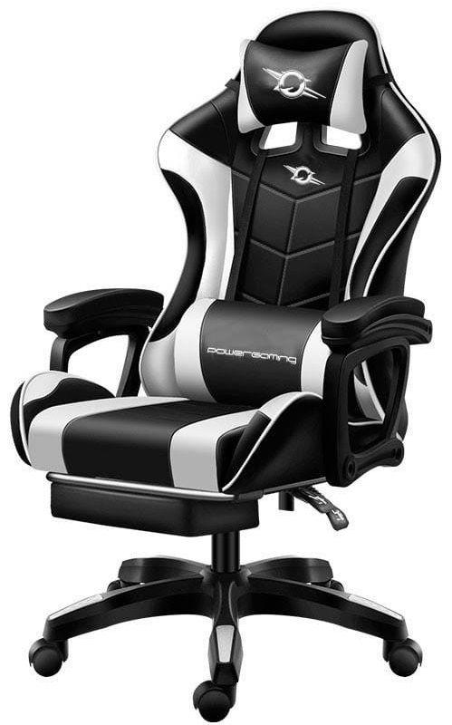Cadeira Gaming POWERGAMING CGAMING813M7P-BR (Pele sintética - Preto/Branco) — miniatura 2