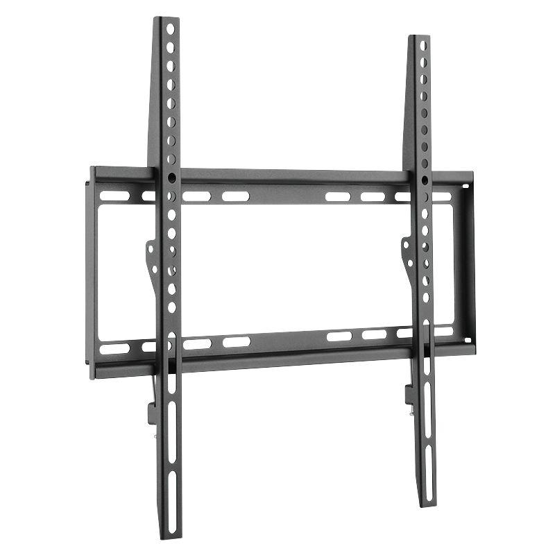 Suporte de Parede para TV e Monitor LOGILINK BP0036 (32"-55" - VESA 400x400 - Preto e Aço Inoxidável)