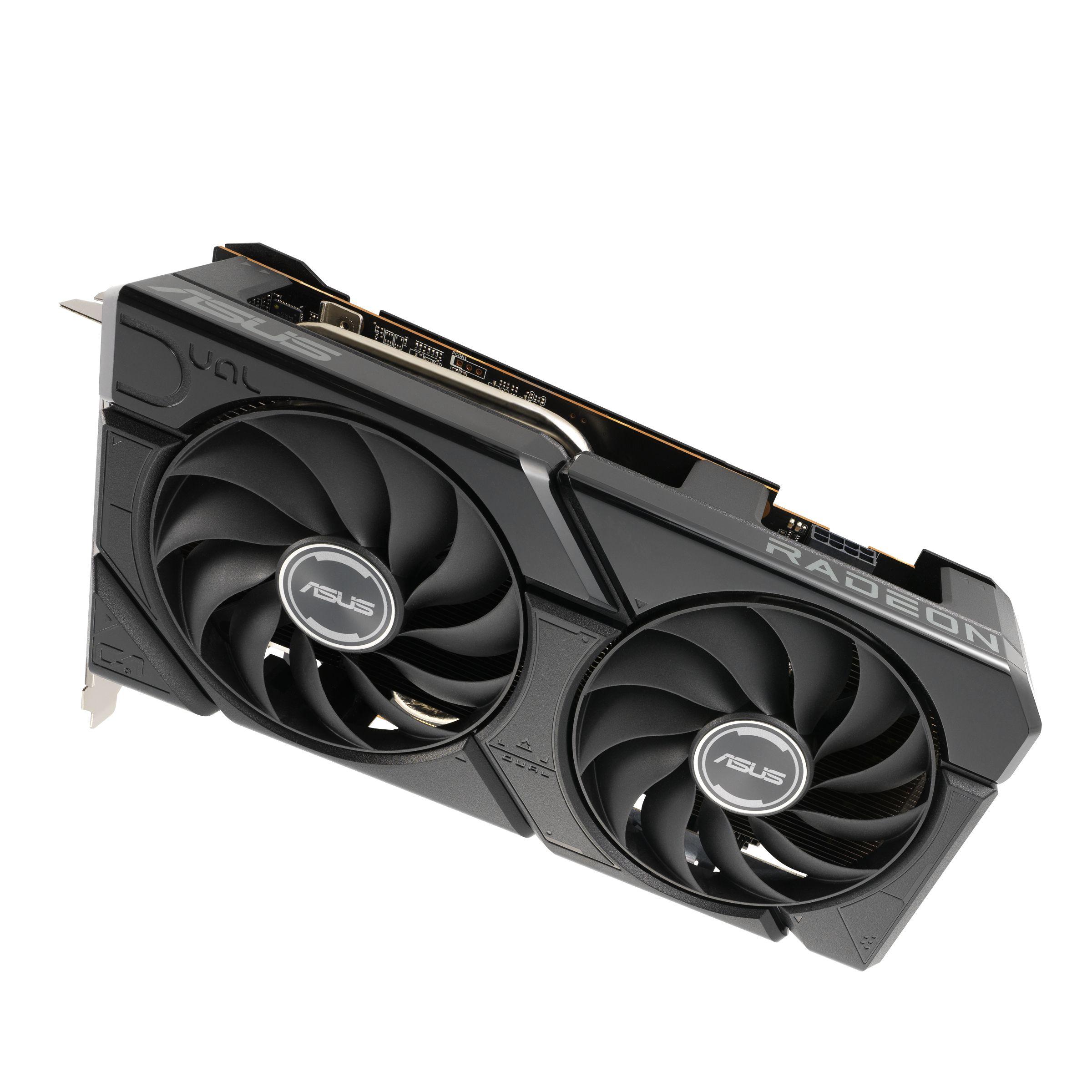 Placa Gráfica ASUS Dual Radeon RX 7600 EVO OC Edition (Radeon RX 7600 - 18 Gbit/s - 8 GB - Preto), miniatura 10