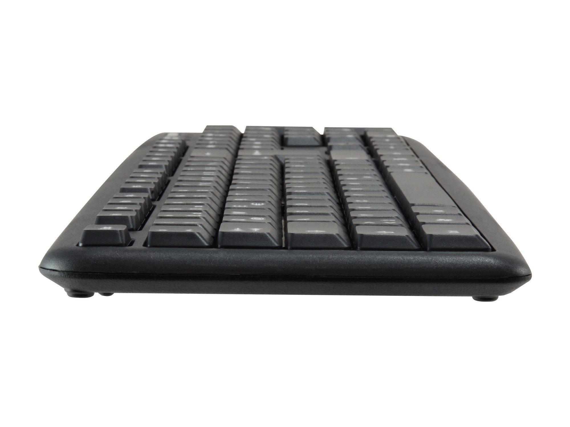 Conjunto Teclado e Rato EQUIP 245202 (Português - Membrana - Tamanho completo - Preto) — miniatura 3