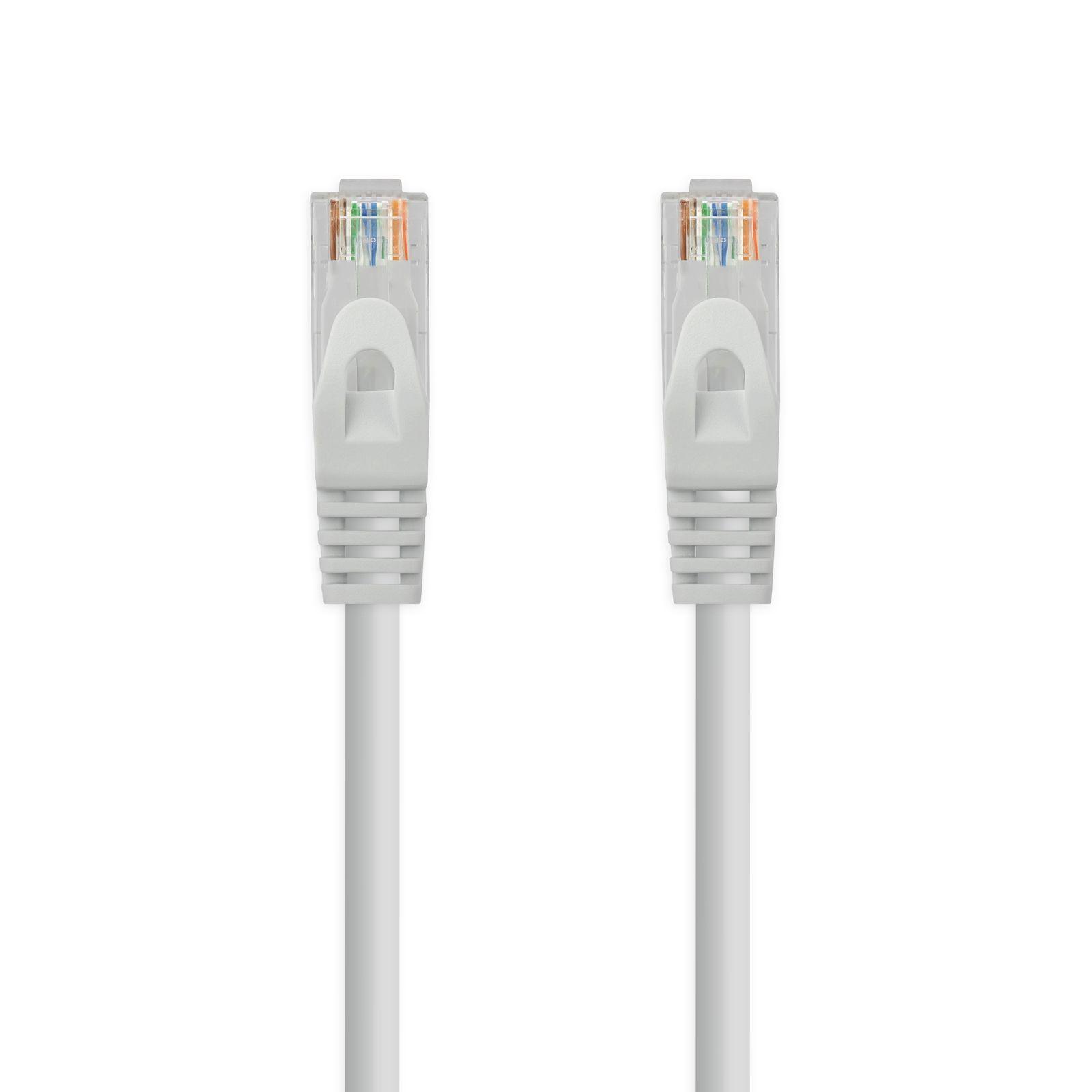 Cabo de Rede RJ45 NANOCABLE 10.20.1805 (5 m - Cat6A - RJ-45 Macho - Cinzento) — miniatura 2