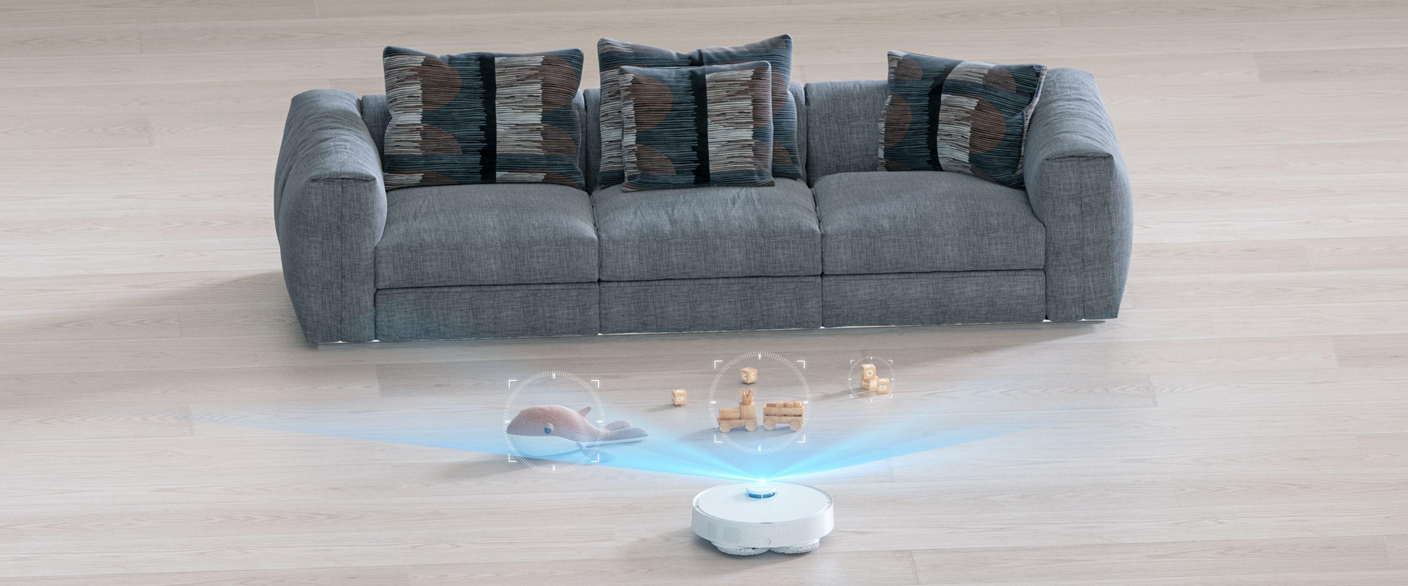 Robot Aspirador IMOU RV3 (8500 Pa - LiDAR - 0,32 l - Branco), miniatura 7