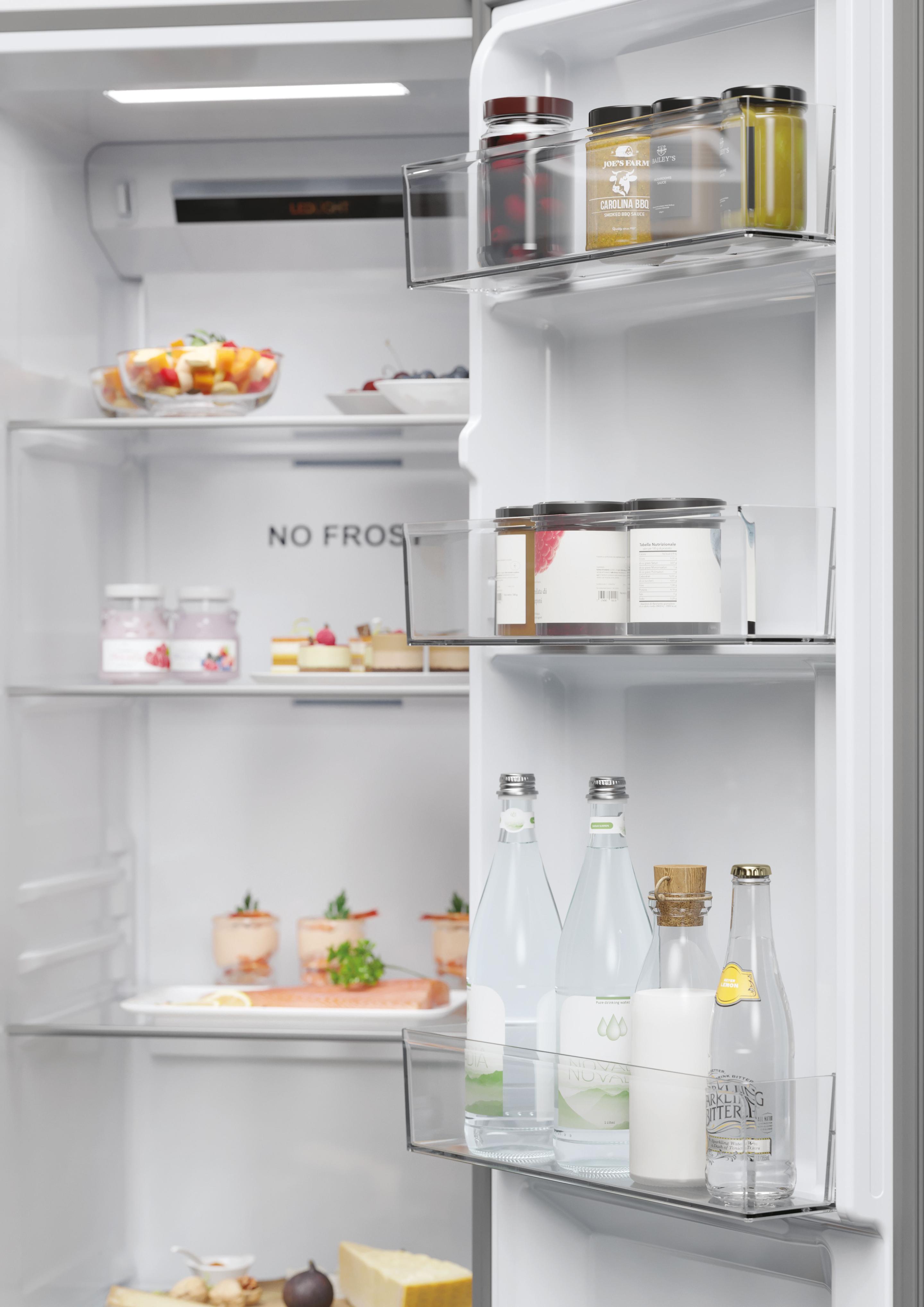 Frigorífico Americano Side by Side Independente HAIER HSR5918DIMP (511 l - 177,5x90,8x65,9 cm - 91 cm - Platina e Inox), miniatura 11