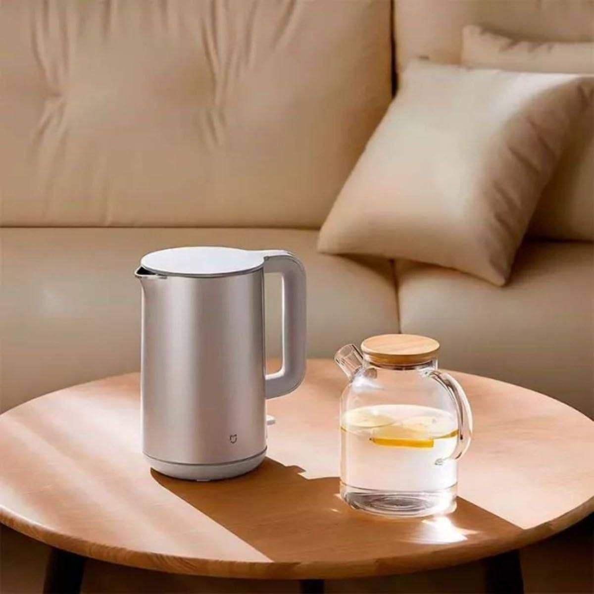 Jarro Elétrico XIAOMI Double Wall Electric Kettle S1 (1800 W - 1,7 l - Aço inoxidável - Inox e Branco) — miniatura 2