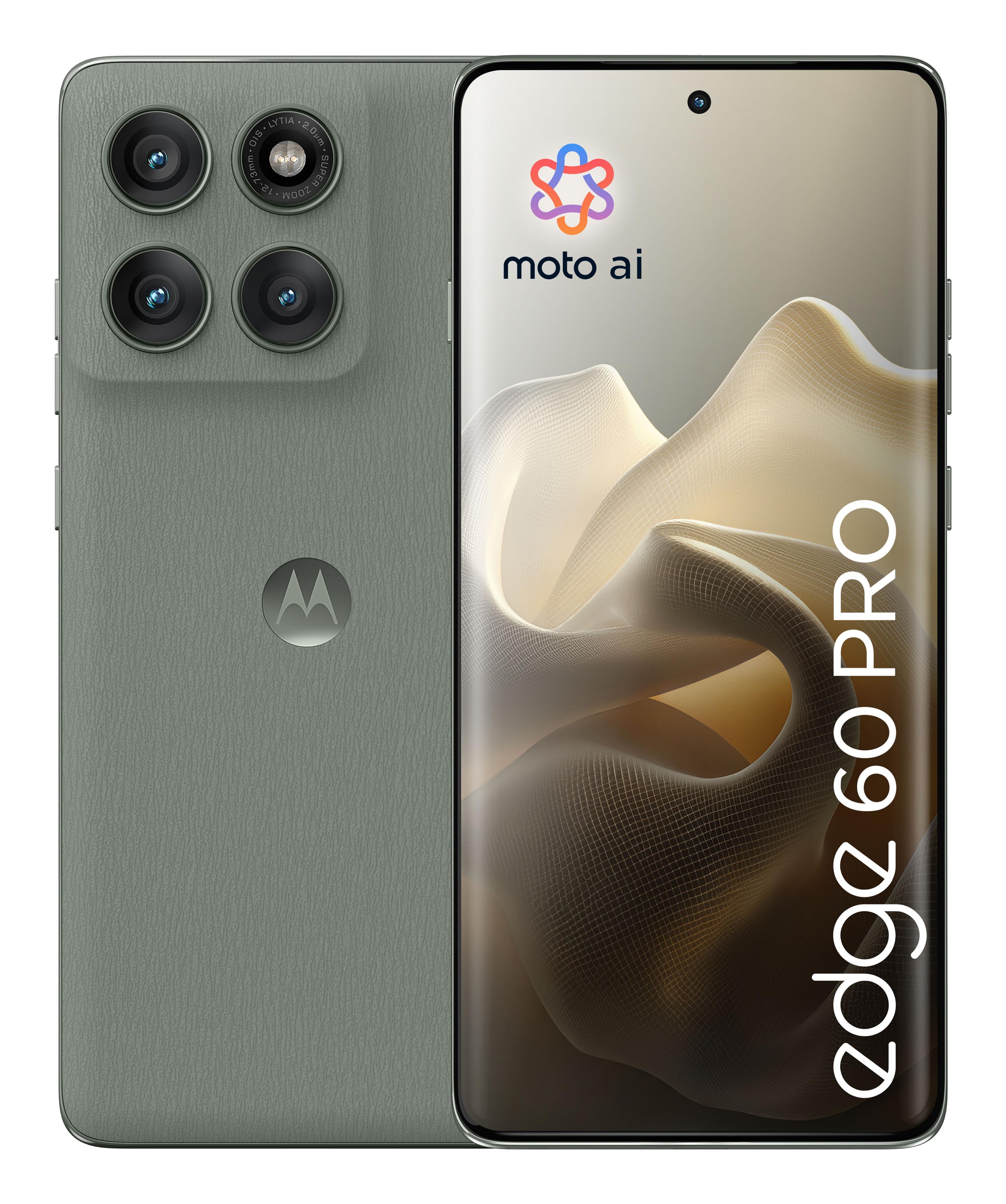 Smartphone MOTOROLA moto edge 60 pro 5G (12GB/512GB - 6,67" - Verde Shadow)