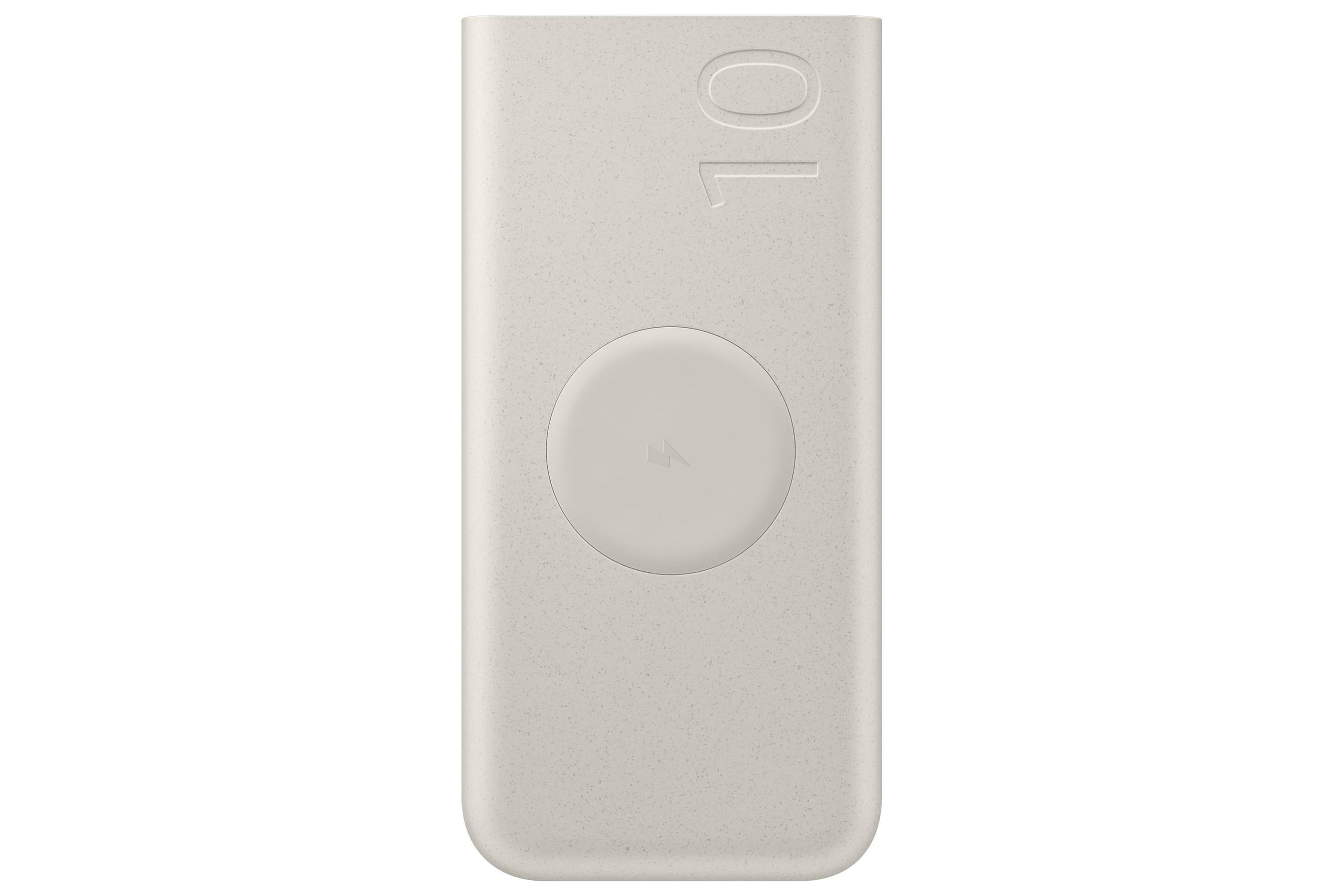 Powerbank SAMSUNG EB-U2510XUEGEU (10000 mAh - até 25 W - USB Type-C - Bege)