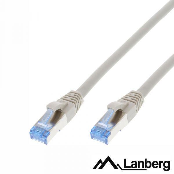 Cabo de Rede RJ45 LANBERG PCF6A-10CC-0100-S (1 m - Cat6A - RJ-45 - Cinza), miniatura 2