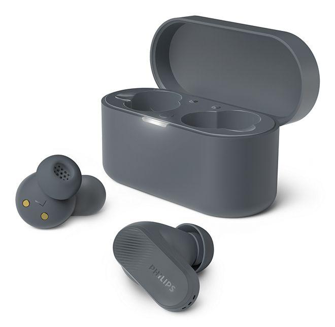 Auscultadores PHILIPS TAT3509GY/00 (10 mW - USB Type-C - Cinzento)
