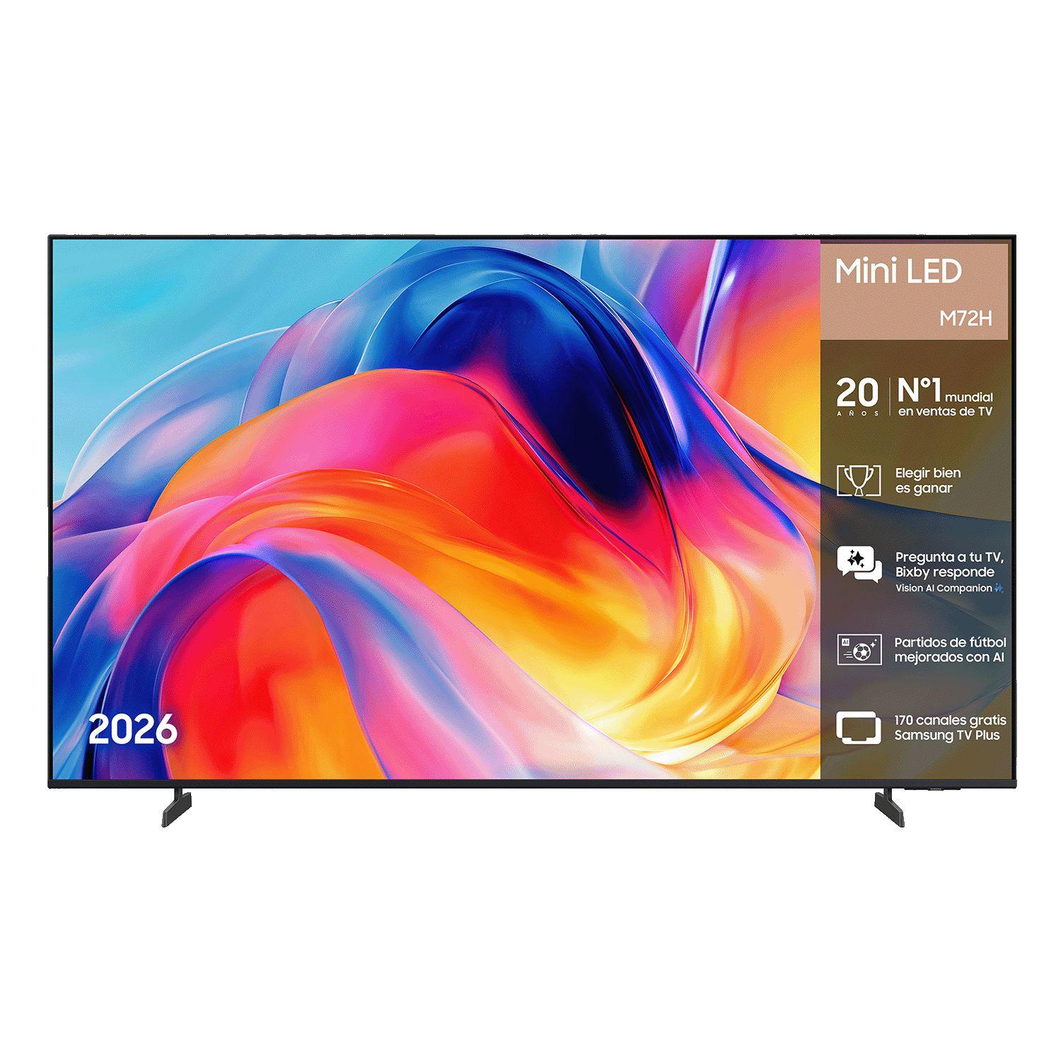 Televisão SAMSUNG TV TU55M72HAUXXC (55" - LED - 4K Ultra HD - Preto)