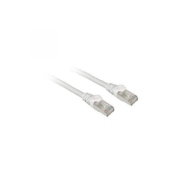 Cabo de Rede SHARKOON 4044951029402 (1 m - Cat.7a - 2 x RJ-45 - Branco)