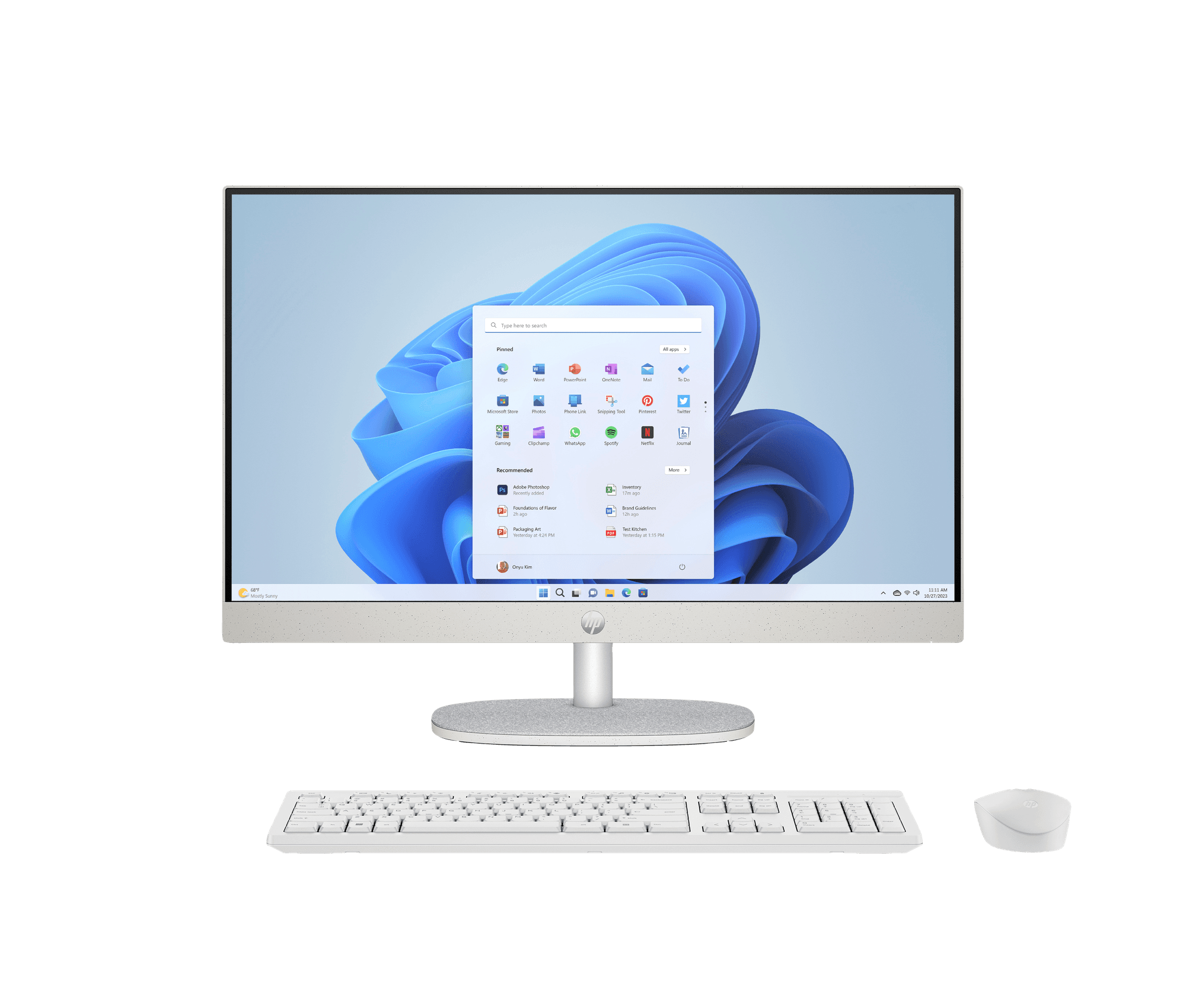 Computador All-in-One HP 24-CR0136NS (Intel Core i5-1334U - 8GB RAM - 512GB - 23,8" - Windows 11)