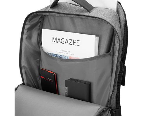 Mochila LENOVO Urban B730 (24 l - 43,9 cm - Altura 50 cm - Cinzento-carvão), miniatura 4