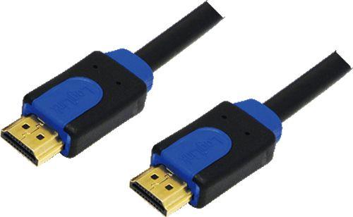Cabo HDMI LOGILINK CHB1102 (2 m - HDMI Type A - Preto e Azul), imagem 1