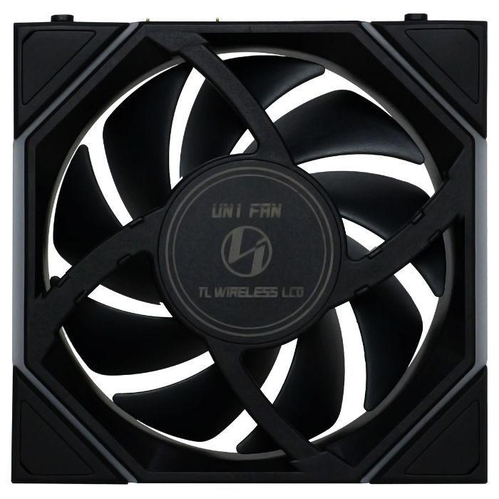 Ventoinhas para Caixa de PC LIAN LI UNI FAN TL-LCD Wireless Reverse 120 (Poliéster termoplástico - Preto) — miniatura 4