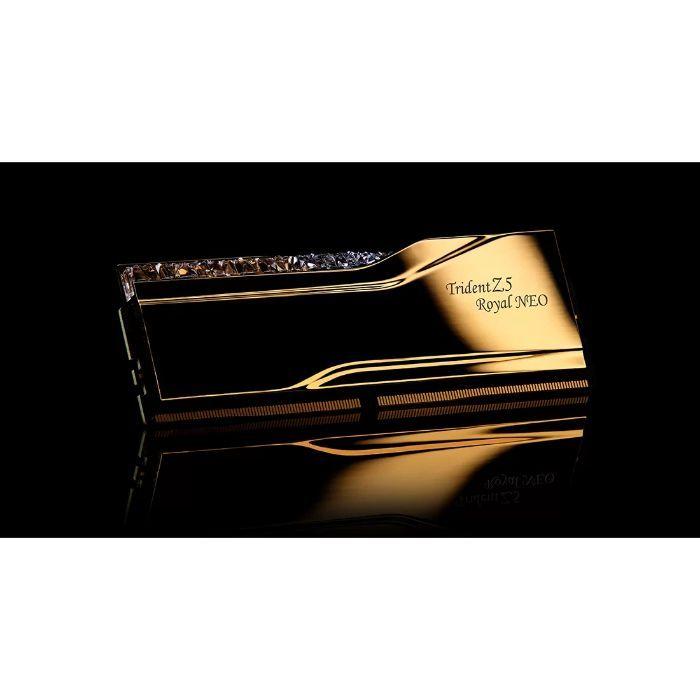 Memória RAM G.SKILL Trident Z5 Neo Royal RGB Gold (8000 MHz - 32 GB - DIMM), miniatura 3