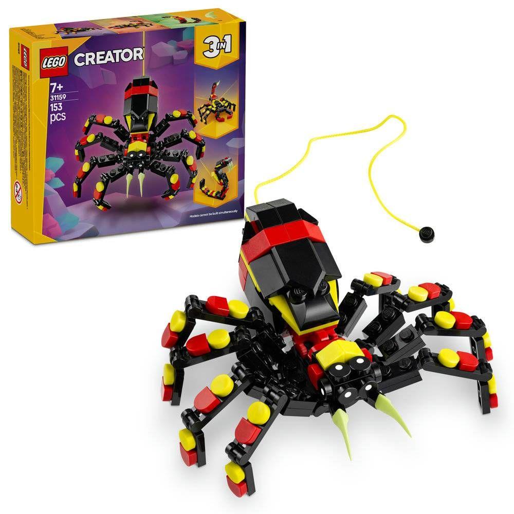 LEGO 31159 Creator Animais Selvagens: Aranha Surpreendente (7+ anos - 153 peças), miniatura 3