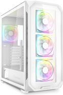 Caixa de PC SHARKOON AK5G RGB (ATX, Micro ATX, Mini-ITX - Midi Tower - 17 cm - Branco)