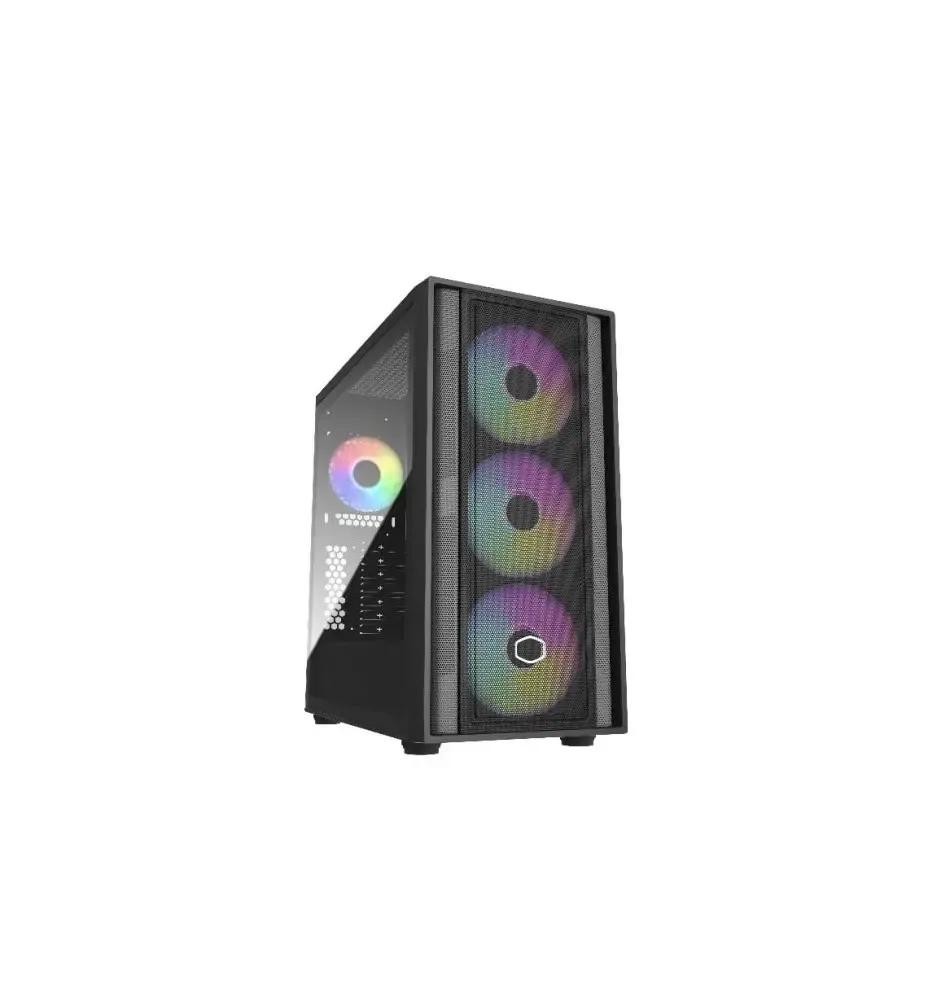 Caixa de Computador COOLER MASTER MasterBox 600 Lite (170 mm - 410 mm - Preto) — miniatura 3