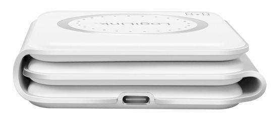 Carregador Magnético Sem Fios LOGILINK PA0344 (15 W - iPhone, Apple Watch, AirPods - Qi - Branco), miniatura 3