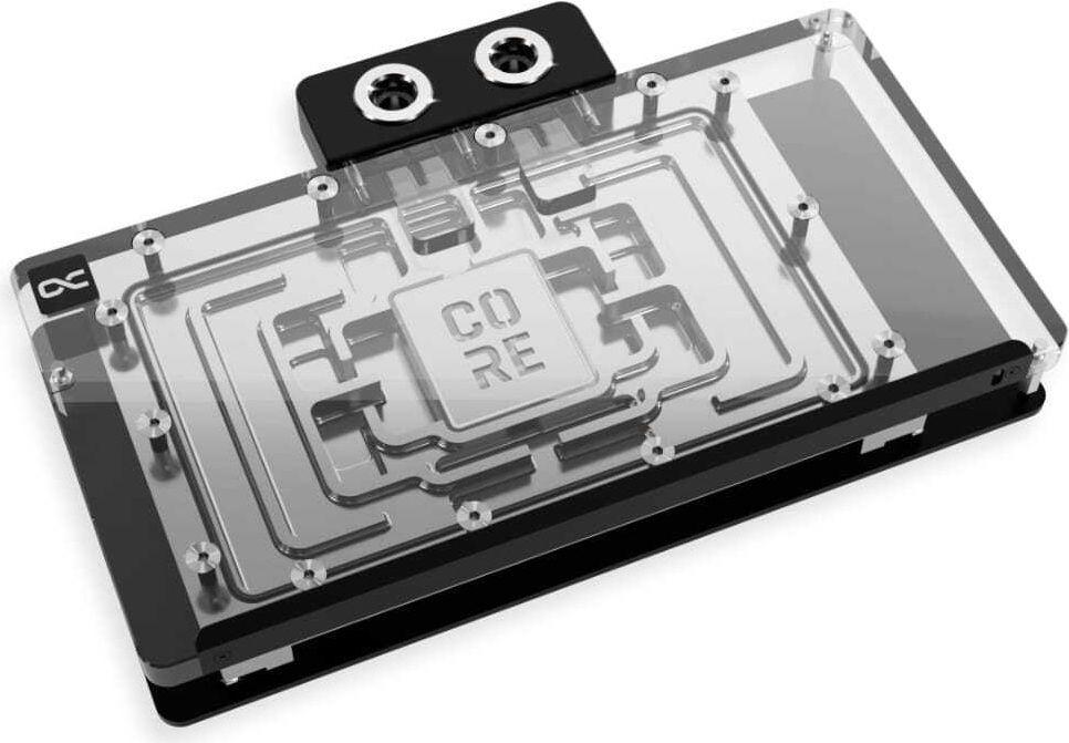 Bloco de Refrigeração Líquida para GPU ALPHACOOL Core Geforce RTX 5090 Solid + AMP (RTX 5090 Solid/AMP - Com placa traseira)