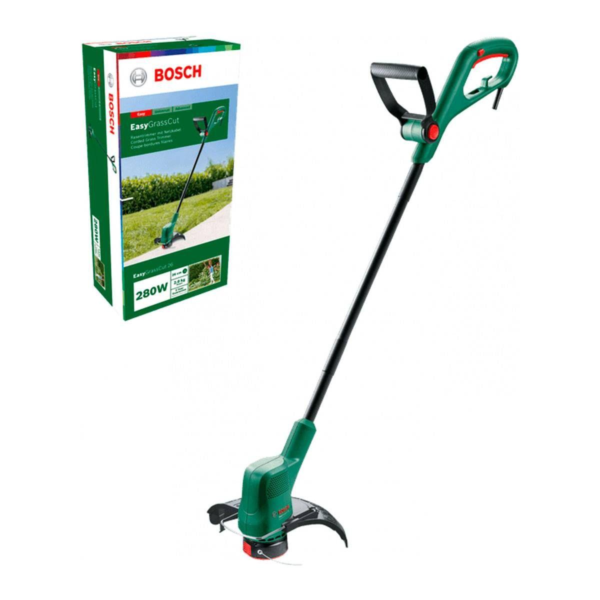 Aparador de Relva BOSCH EasyGrassCut 26 (280W - 26 cm - Preto e Verde) — miniatura 4