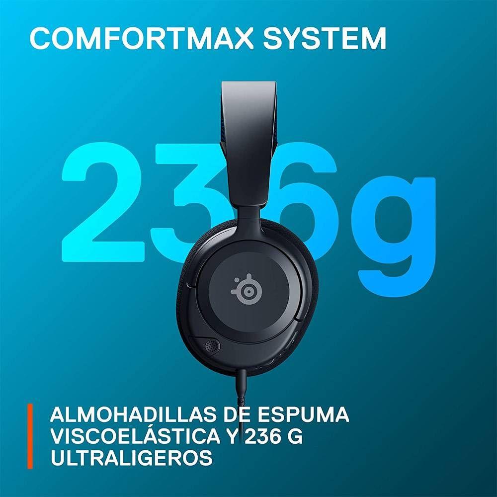 Headset Gaming STEELSERIES Arctis Nova 1P (Binaural - Com fios - Intra-aural - Preto), miniatura 6