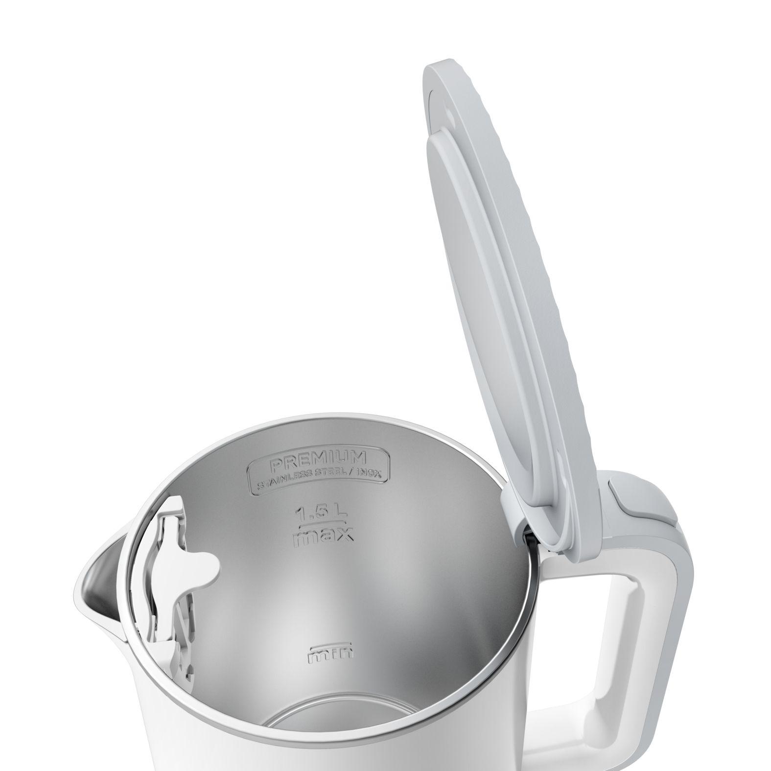Jarro Elétrico TEFAL Sense KO693110 (1800 W - 1,5 l - Altura 25,1 cm - Branco), miniatura 5