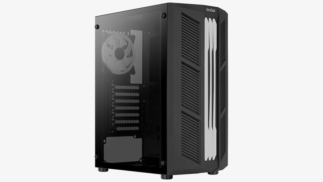 Caixa PC AEROCOOL Prime V2 ACCM-PV29113.11 (ATX, Micro ATX, Mini-ITX - Midi Tower - RGB - Preto) — miniatura 3