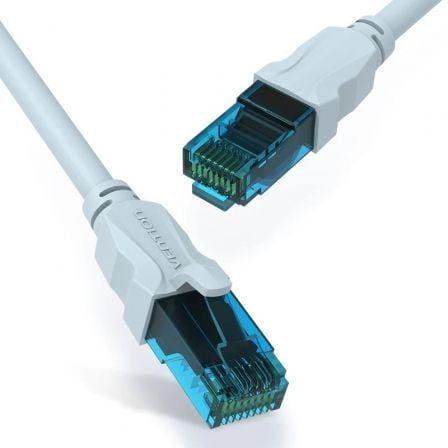 Cabo de Rede RJ45 VENTION VAP-A10-S200 (2 m - Cat5e - RJ-45 - Azul e Preto)