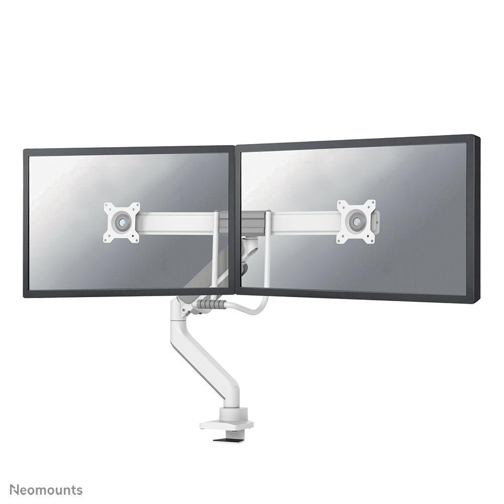 Suporte de Monitor de Secretária NEOMOUNTS DS75-450WH2 (2 Monitores, 17–32", Mola a Gás - Branco)
